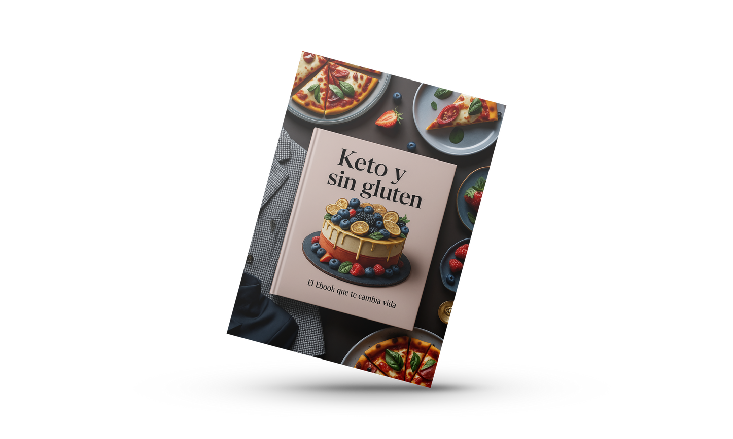 Keto y sin Gluten - El ebook que te cambia la vida